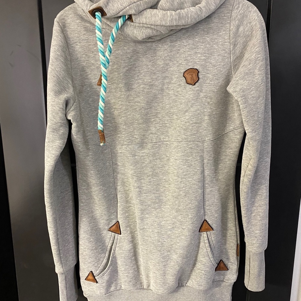 Women’s grey Naketano sweatshirt
